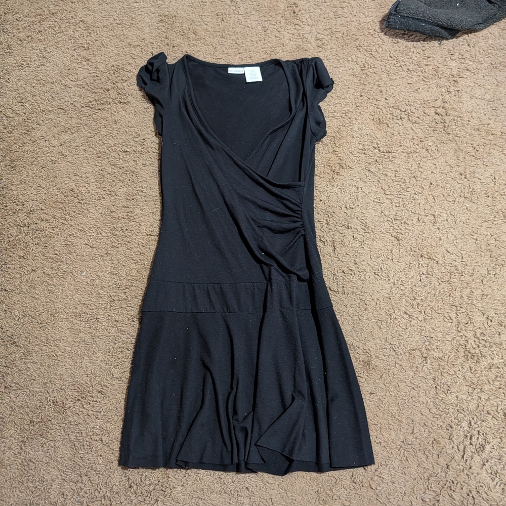 No Boundaries Black Mini Dress